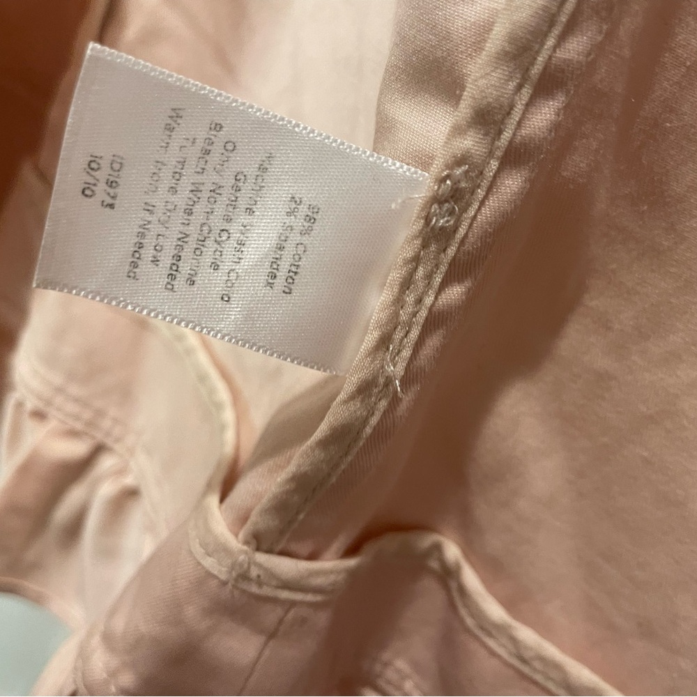 Talbots Pink Ruffle Blazer Size 4 - Picture 5 of 6